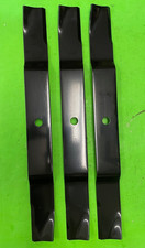 3 cuchillas para Frontier GM1072E/GM2072 72" acabado aseo cortacésped repuesto 5BP0006845