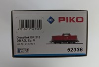 Piko 52336 H0 Dc Diesellok Br 213 Orientrot Db Ag Ep. V