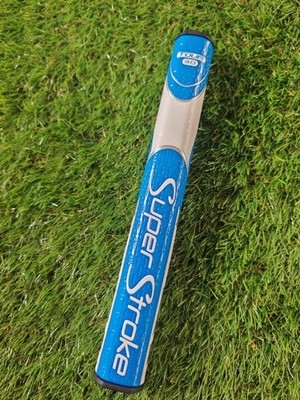 ORIGINAL SuperStroke Tour 3.0 Zenergy blau weiß Golf Putter GRIFFFREIES BAND
