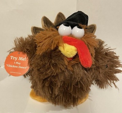 Dandee Dancing Turkey Plush Plays The Chicken Dance New With Tag