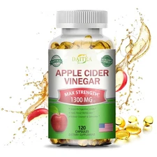 Apple Cider Vinegar Capsule Promotes Digestive System Enhance Immunity 120 Pills