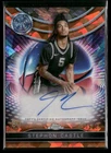 2024-25 Topps Chrome Stephon Castle Rookie Orange Geometric Auto /25 *Read*