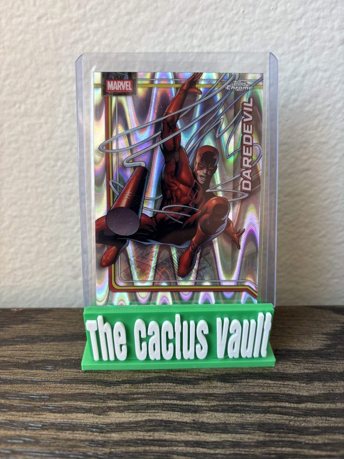 2026 Topps Chrome Marvel Comics RayWave Refractor #025 DAREDEVIL