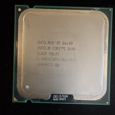 Intel Core 2 Quad Q6600 SLACR 2.4GHz 8MB 1066MHz LGA775 CPU Processor