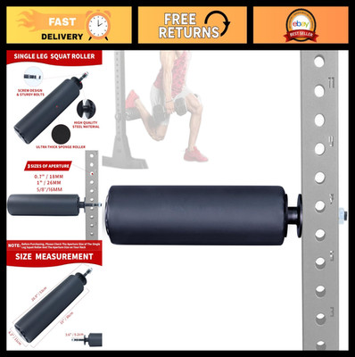 Single Leg Squat Roller for Power Rack - Bulgarian Split Squat Home Gym Accessor