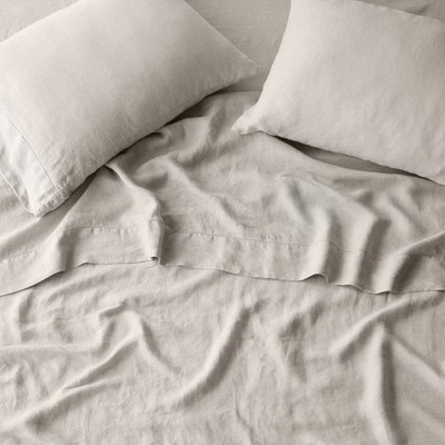 Brand New The Citizenry Stonewashed Linen Sheet  Set Multiple Sizes and Colors