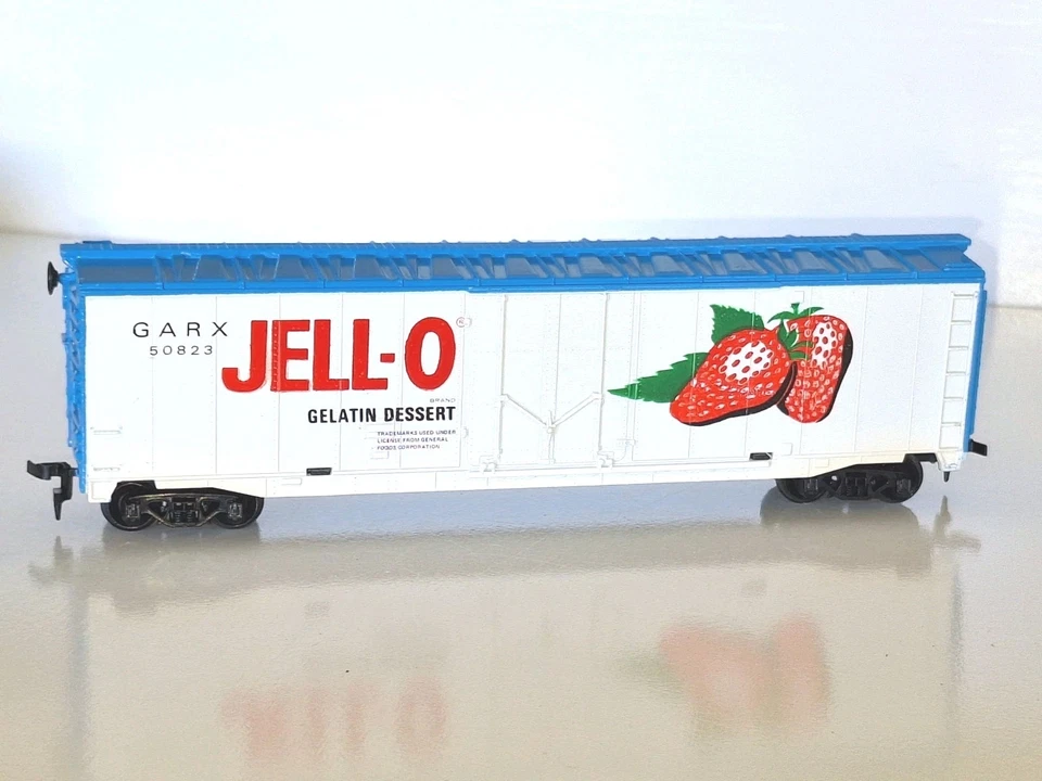Tyco 365A 50' Jello Boxcar Wagon. V/good cond. Boxed. HO scale - Image 4 of 4