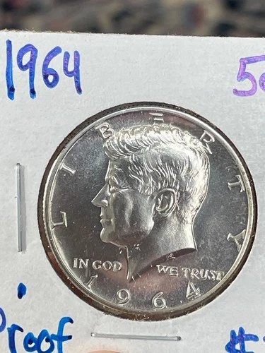 1964 50¢ Proof Kennedy Half Dollar