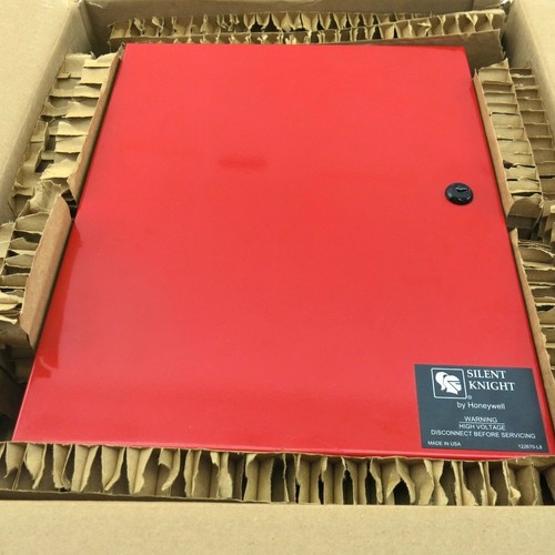 Honeywell Silent Knight 5495 Power Module Red With Enclosure Fire Alarm NIB - Picture 5 of 17