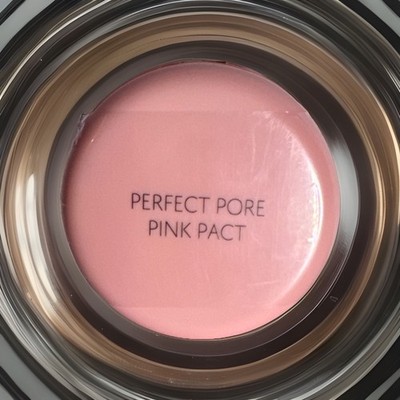 the SAEM Perfect Pore Pink Pact Pressed Face Powder Pink 0.3 oz