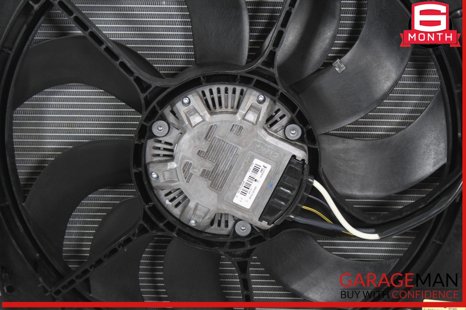 14-22 Maserati Ghibli 157 Water Cooling Radiator A/C Condenser Assy OEM