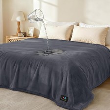 Waterproof Pet Blanket Liquid Pee Proof Dog Blanket Sofa Bed Couch Reversible
