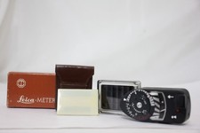 Leica Leitz Meter MR Black with Incident Light and Original Box