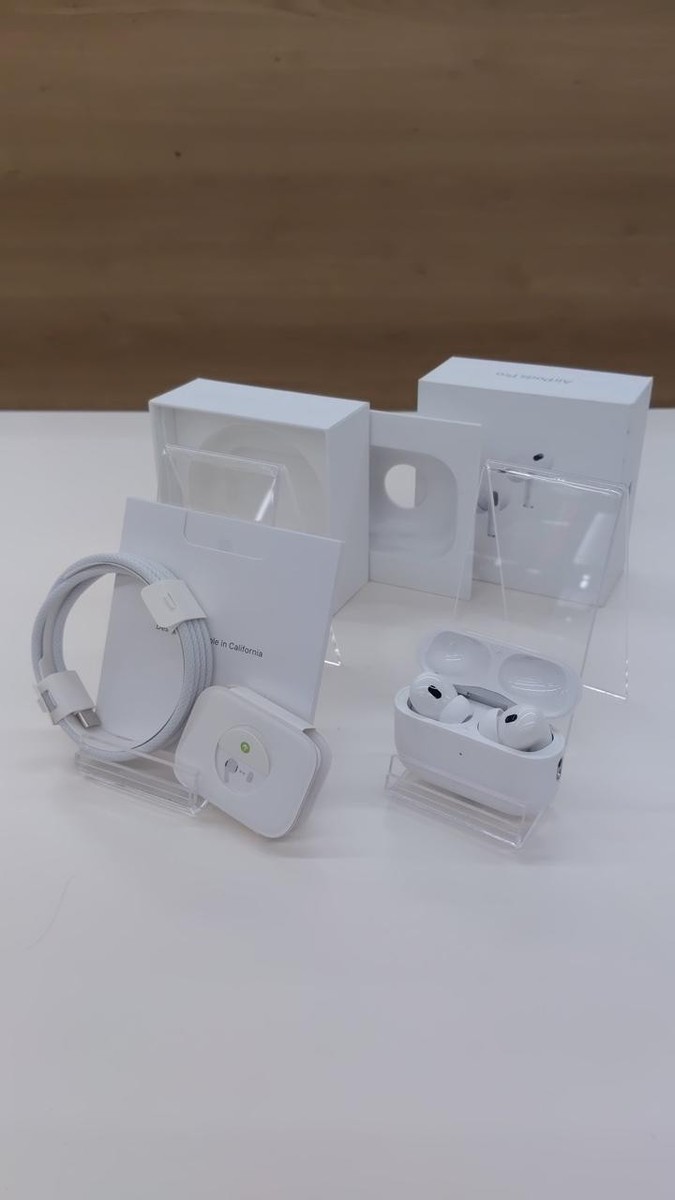 Apple AirPods Pro 2 MTJV3J/A Wireless ANC Earbuds w/Case - Used