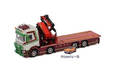 WSI 1:50 SCANIA R CR20N 8X2 Truck Trailer Model 01-2957
