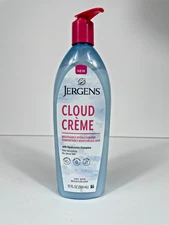 Jergens Cloud Creme Dry Skin Moisturizer Lotion Hyaluronic Complex 13 fl oz NEW