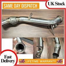 Tubo Downpipe Scarico DPF per BMW Serie 1 E81 E82 E87 E88 116d 118d 120d N47