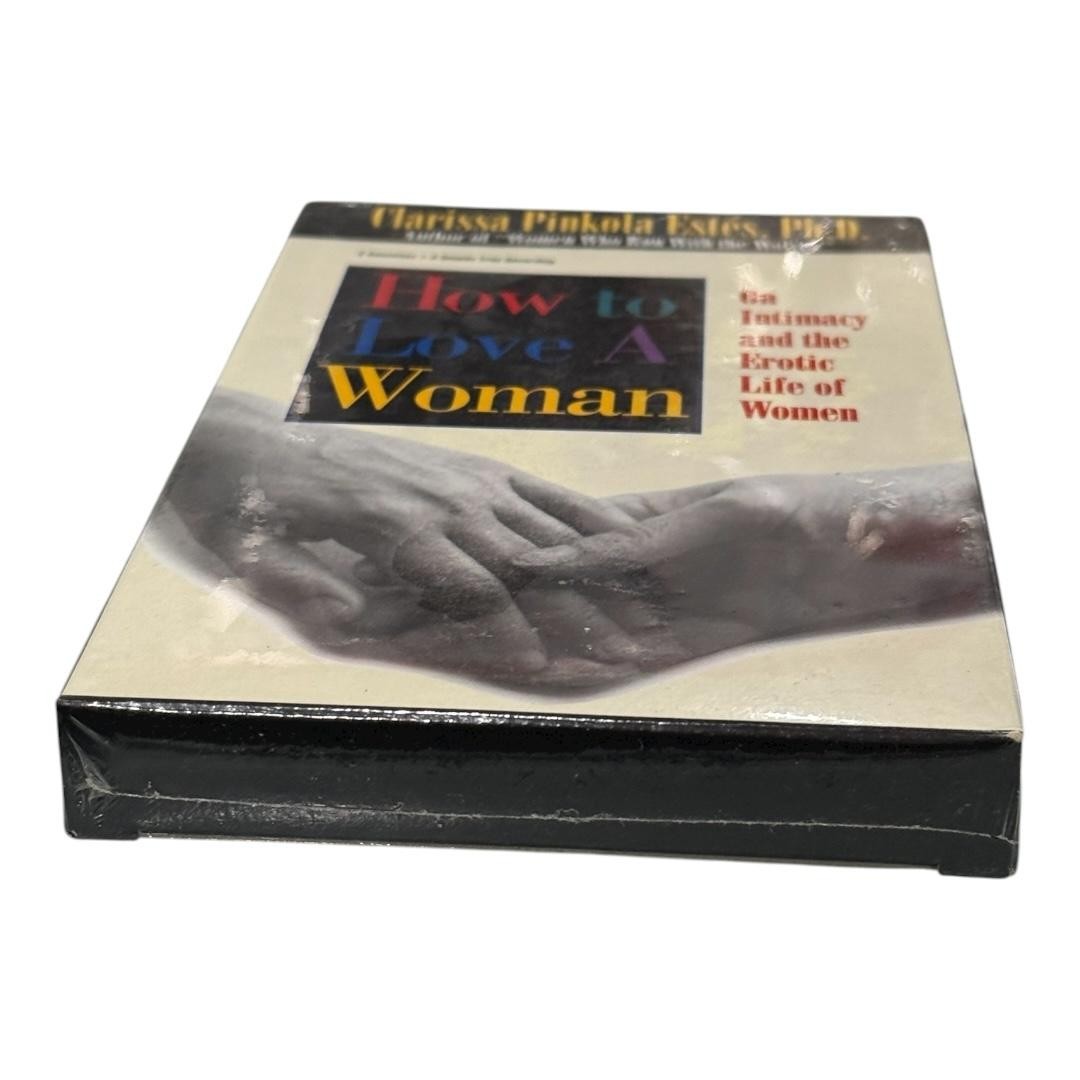 Vintage How to Love A Woman Clarissa Pinkola Estes 2 Cassette