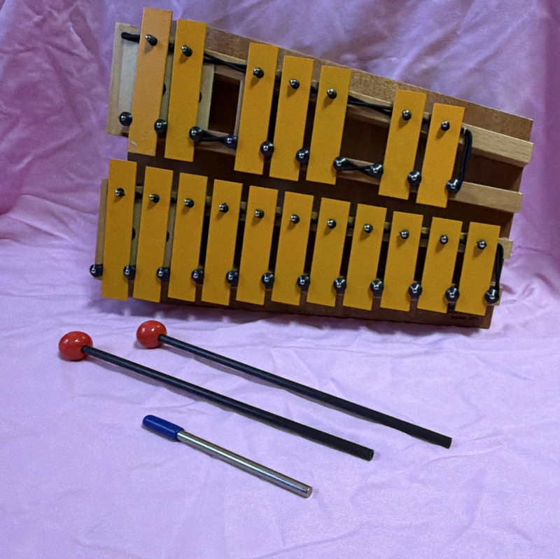Studio 49 Glockenspiel GSG Wood Metal Plastic with Mallets