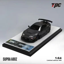 TPC 1:64 Supra A80 Z full carbon fiber Diecast Model car