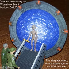 9.5 inch WORMHOLE Event Horizon Photo Insert for DST Diamond Select Stargate SG1