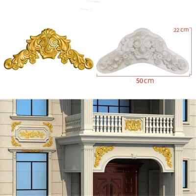 European Villa Exterior Decal Mold Relief Decoration Cement Formwork DIY Mould