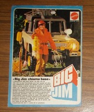 Rara Pubblicità BIG JIM Fuoristrada Jeep 1979