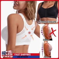 Women's Fajas Colombian Post Surgery Bra Brasier de Mujer Postquirurgico,Post-Op