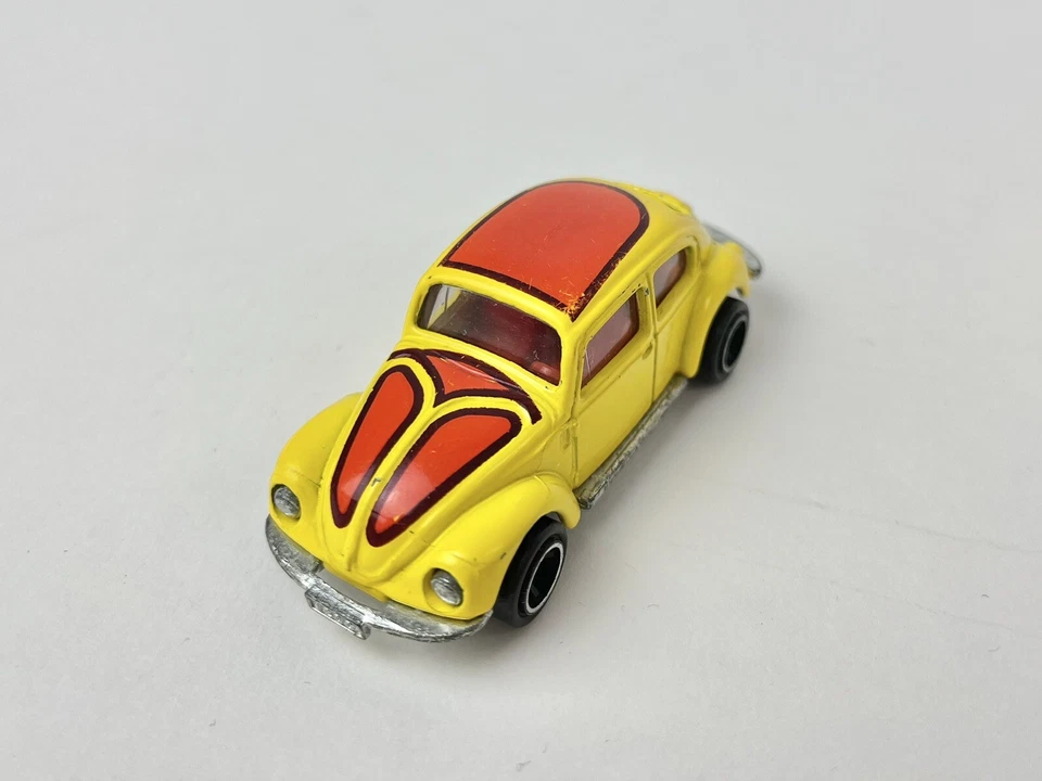 TOMY AMARILLO VOLKSWAGEN VW ESCARABAJO BUG COCHE FUNDIDO A PRESIÓN JAPÓN 1977 TOMY Foto 4 de 4