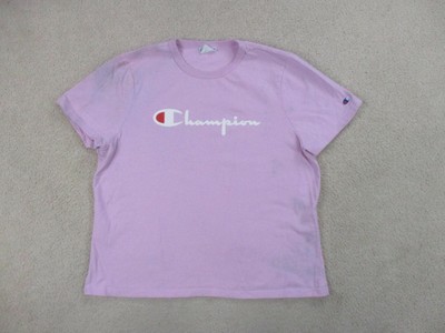 Champion Shirt Womens 2XL XXL Purple 