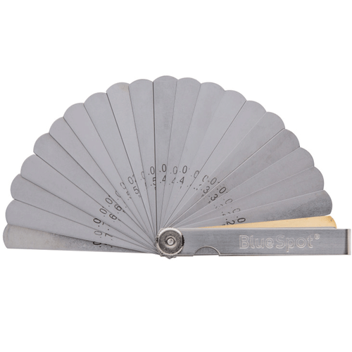 BlueSpot 32 Blade Leaf Feeler Gauge Metric Imperial Includes Brass Blade 02084 - Picture 3 of 3