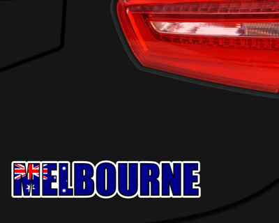 Samunshi Melbourne Schriftzug Aufkleber Sticker Autoaufkleber  4 Größen