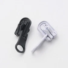 5Pcs No.5 Zip Puller Replacement Part For Reversible/Double Side Zipper Repair