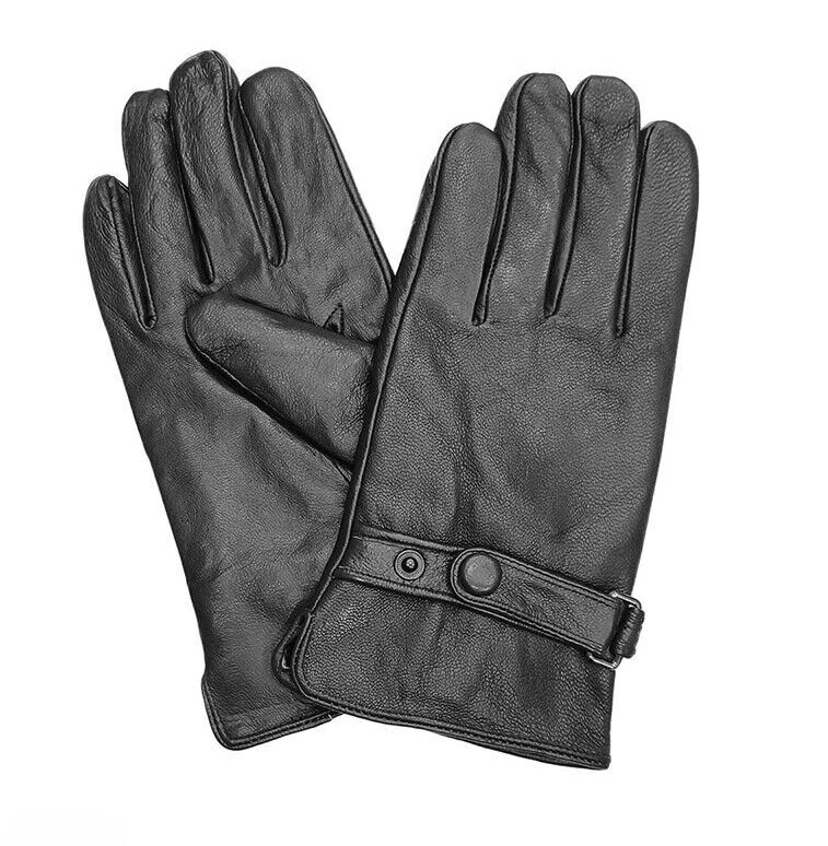 Men's Leather Glove Thermal Gloves Soft Winter Comfortable Touch Screen Gloves