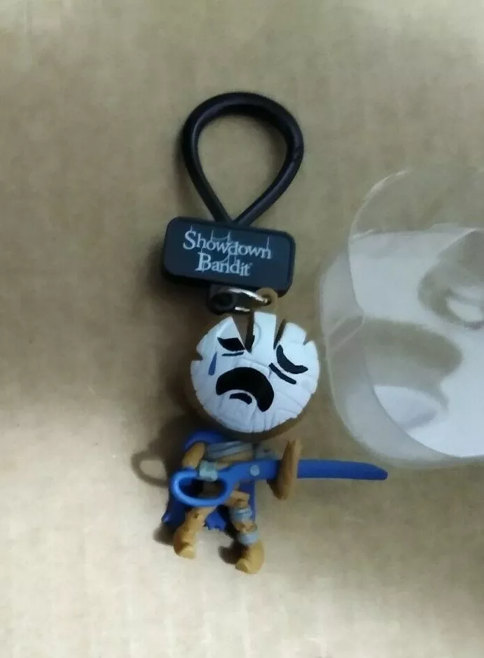 Showdown Bandit mini figure backpack hanger clip cowboy horror