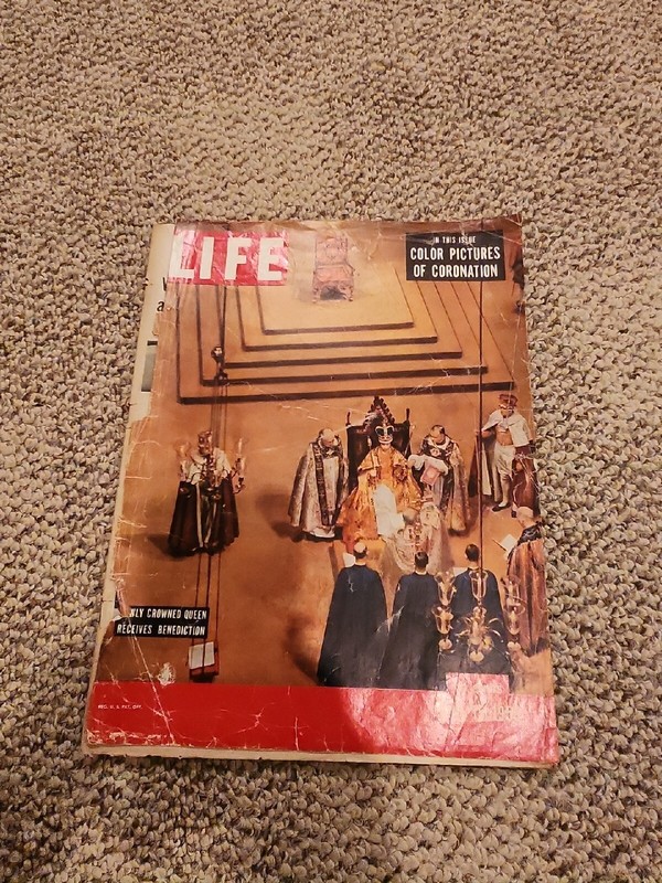 Life Magazine June 15 1953  Birthday Anniversary Present Coronation Pictures