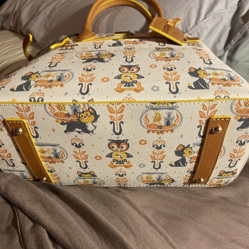 Disney Parks 2022 Pinocchio Figaro And Cleo Satchel Bag Dooney & Bourke New - Picture 16 of 24