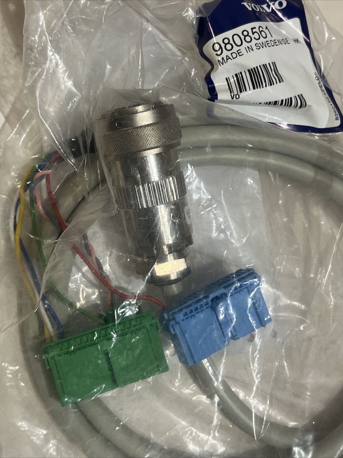 Volvo Truck VECU Cable 9808561. Made In Sweden. New & Free 