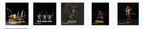 1/32 9pcs Miniatures Figures54mm Unpainted Warriors Man Resin Figurines Model - Picture 1 of 1
