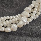 14kt Yellow Gold Pretzel Clasp With Intertwined Fresh Water Pearls Choker — photo 2