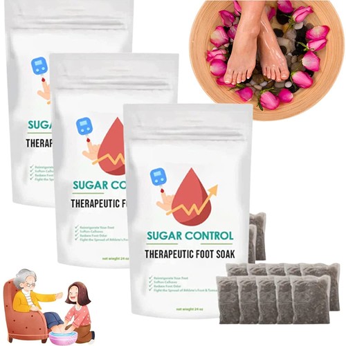 Healthify Sugar Control Therapeutic Foot Soak, Natural Therapeutic Foot