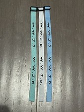 3 Woven Jesus Religious WWJD Bracelet Fundraiser Fashion Wristband - 3-Pack