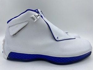 Nike Air Jordan 18 (XVIII) OG White Sport Royal 2003 Sz 10.5 Original 305869-101 | eBay
