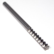 Niagara N61840 Carbide Extended Shank Square End Mill 1/4" 5FL