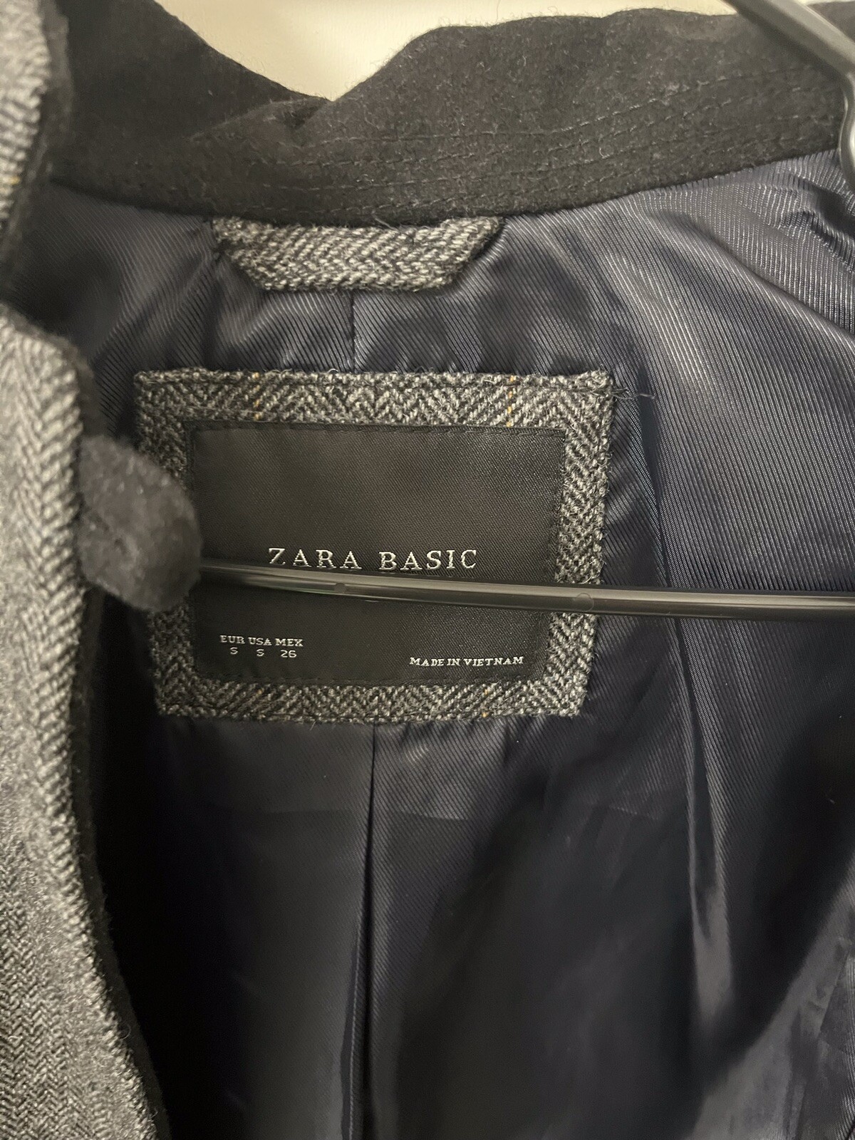 Zara basic Military Style Jacket Small - image 2