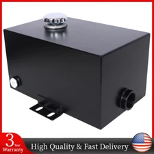 5 Gallon 14 Gauge Steel Hydraulic Fluid Reservoir Tank Outlet 0.75" & Inlet 1.5"