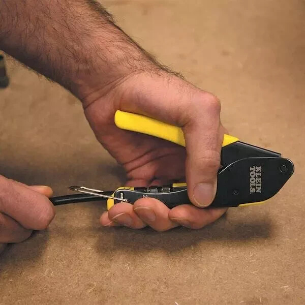 Klein Tools Coax Coaxial Cable CCTV TV Installation Connector Testing Kit