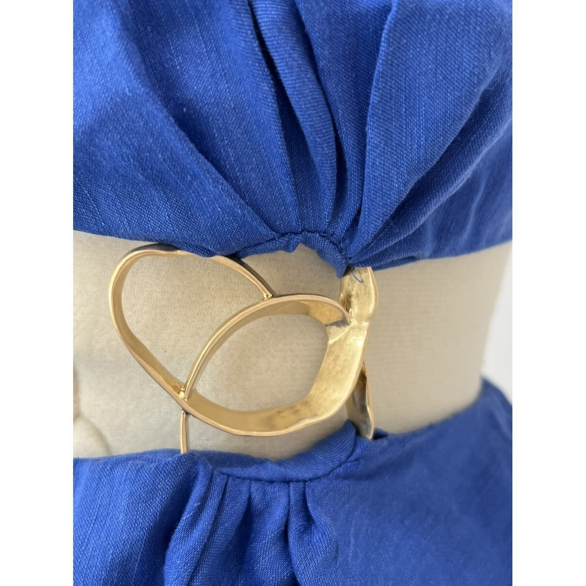 AJE Wave Cut Out Ring Midi Dress | eBay