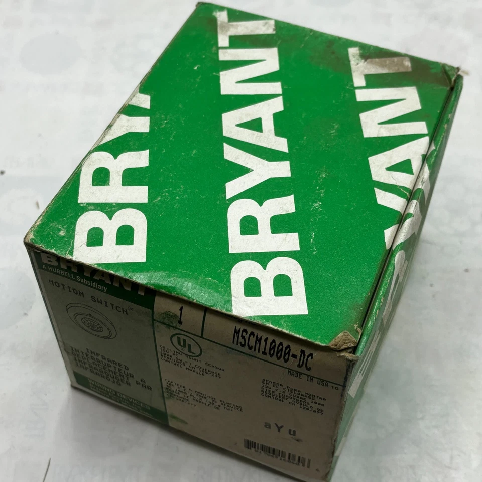 BRYANT MSCM1000-DC MOTION SWITCH🔔 - Image 2 of 4