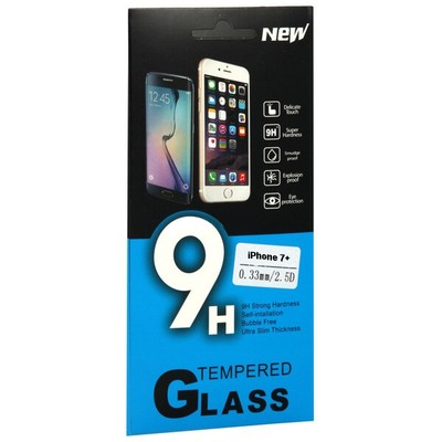 10x NEW IPhone 7+ 9H Schutzfolie Folie Tempered Glass 2.5D